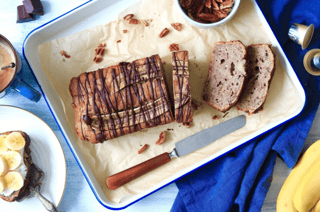 bananenbrood met chocolade 2